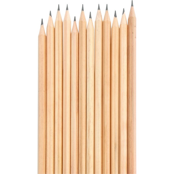 Naturel Köşeli Kurşun Kalem 2